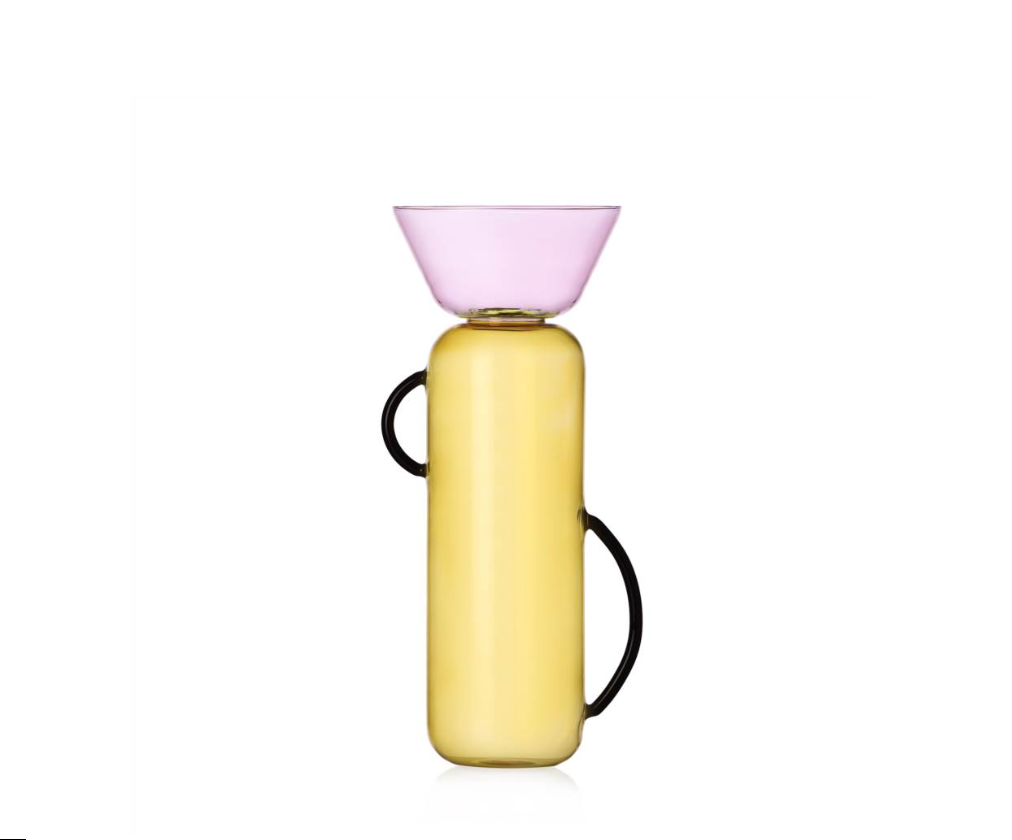 Ichendorf Milano| Gelée Vase Big Pink Yellow