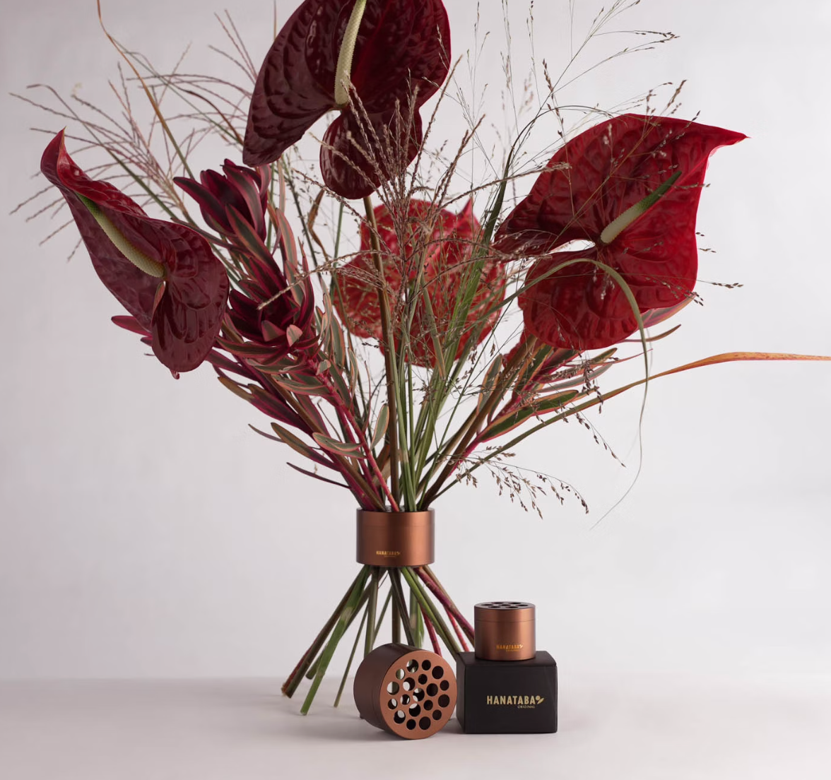 Hanataba | Bouquet Twister Muddy Brown