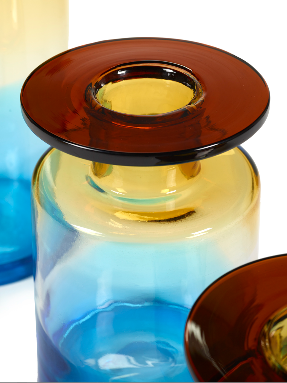 SERAX | Vase Wind & Fire M Blue Amber