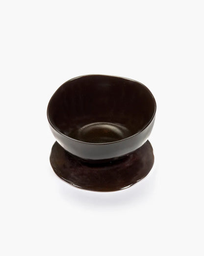 SERAX | High bowl on foot L ebony La Mère