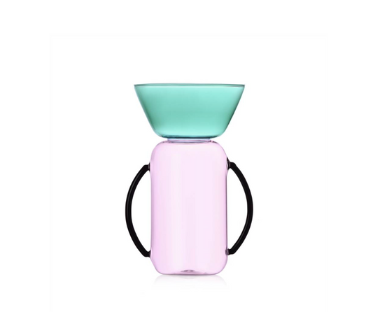 Ichendorf Milano| Gelée Vase Pink Petrol Medium