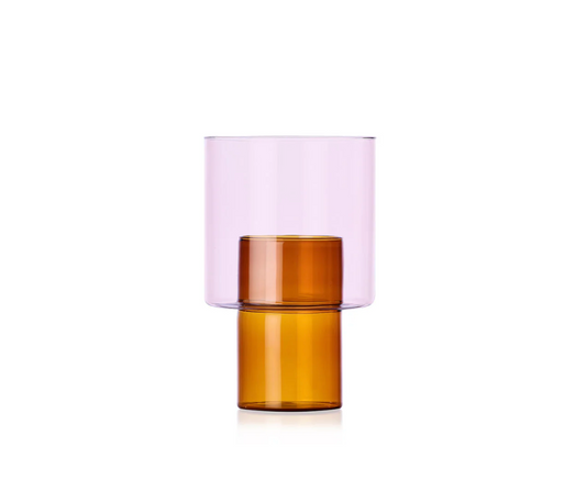 Ichendorf Milano| Boreale Vase B Amber Pink