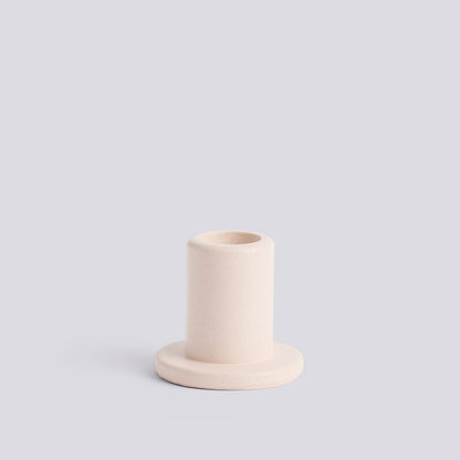 HAY| Tube Candleholder Concrete Light Pink