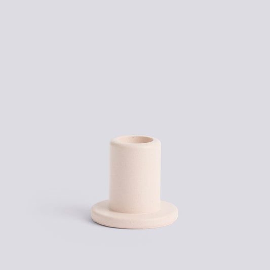 HAY| Tube Candleholder Concrete Light Pink